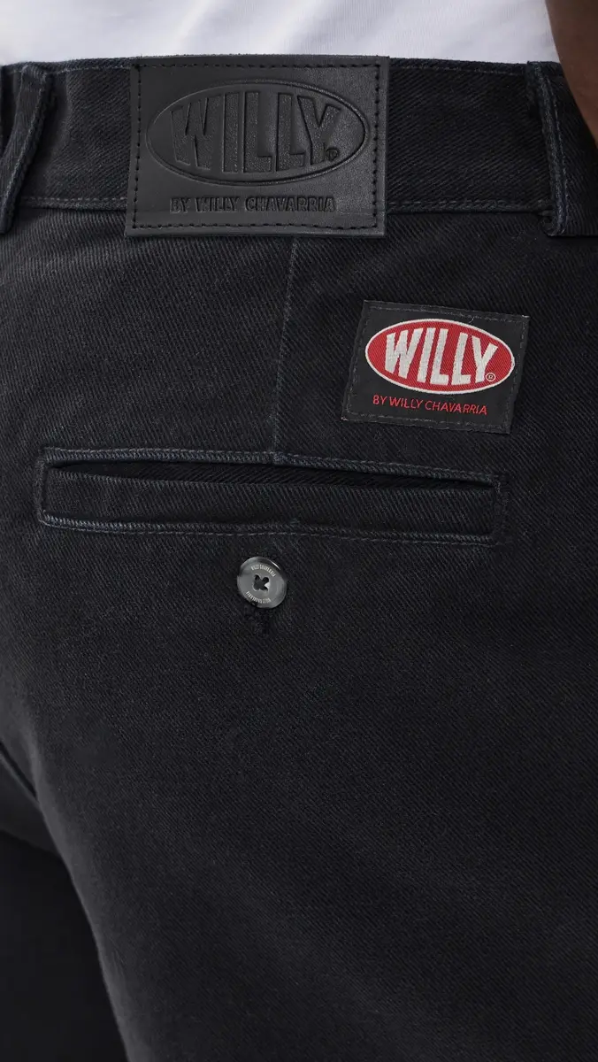 Willy Chavarria Good Boy Jeans Black | Thumbnail 6