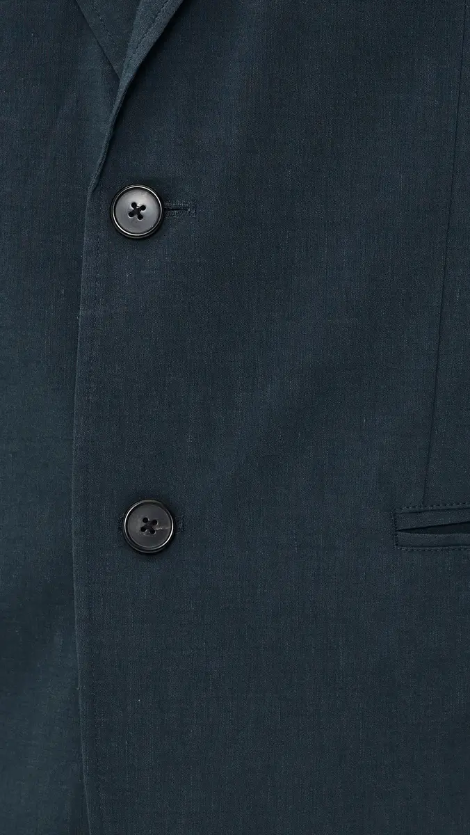 Theory Clinton Blazer in Good Linen Dark Blue Wing | Thumbnail 6 Theory Clinton Blazer in Good Linen Dark Blue Wing | Thumbnail 6