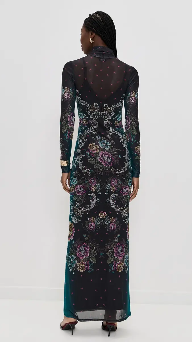 AFRM Billie Dress Baroque Floral | Thumbnail 3 AFRM Billie Dress Baroque Floral | Thumbnail 3