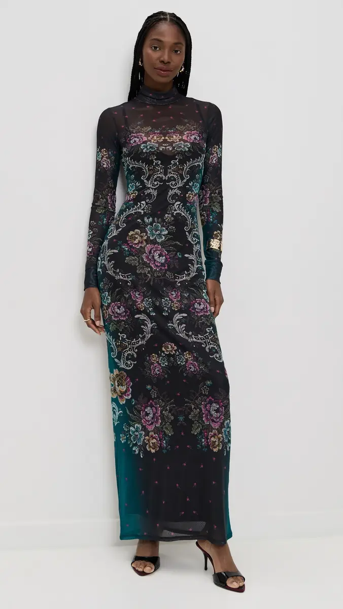 AFRM Billie Dress Baroque Floral | Thumbnail 5 AFRM Billie Dress Baroque Floral | Thumbnail 5