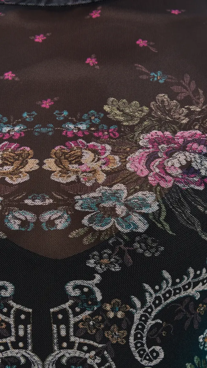 AFRM Billie Dress Baroque Floral | Thumbnail 6 AFRM Billie Dress Baroque Floral | Thumbnail 6