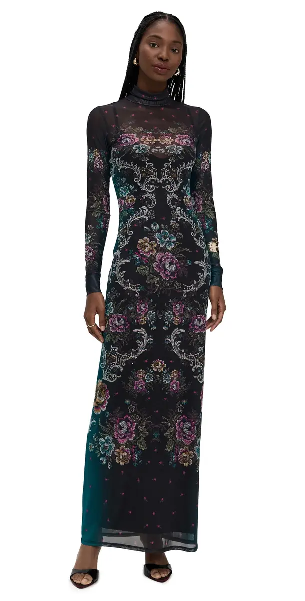 Billie Dress Baroque Floral Billie Dress Baroque Floral