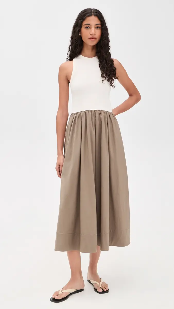 Sold Out NYC The RSVP Dress In Cream and Stone Cream & Stone | Thumbnail 2 Sold Out NYC The RSVP Dress In Cream and Stone Cream & Stone | Thumbnail 2