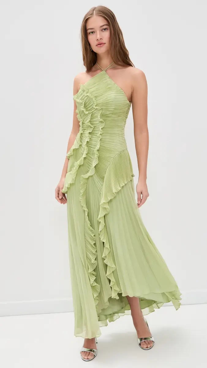 AMUR Lorelie Halter Gown Stem | Thumbnail 2 AMUR Lorelie Halter Gown Stem | Thumbnail 2