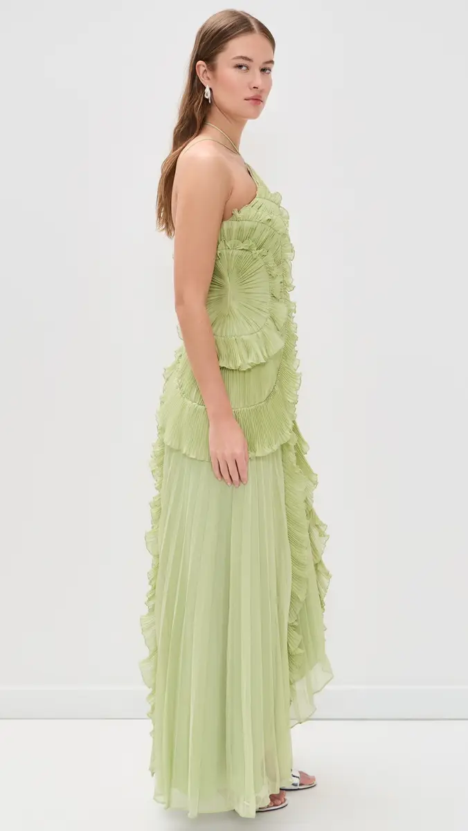 AMUR Lorelie Halter Gown Stem | Thumbnail 4 AMUR Lorelie Halter Gown Stem | Thumbnail 4