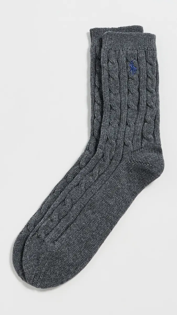 Polo Ralph Lauren Cable Knit Socks | Thumbnail 2