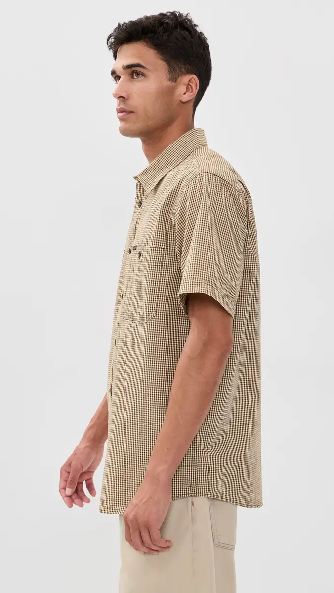 Filson Short Sleeve Chambray Shirt | Thumbnail 4 Filson Short Sleeve Chambray Shirt | Thumbnail 4