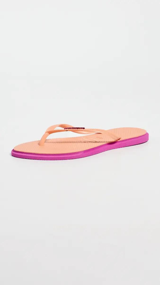 Havaianas Slim Point Sandals Rose Gum | Thumbnail 2