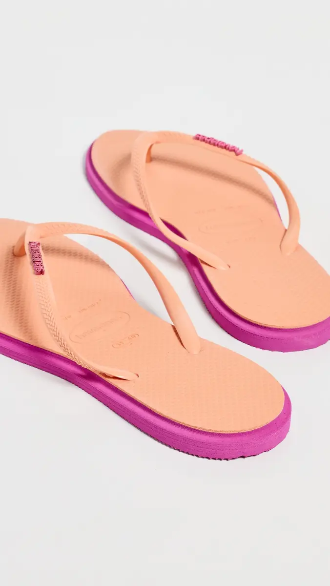 Havaianas Slim Point Sandals Rose Gum | Thumbnail 4