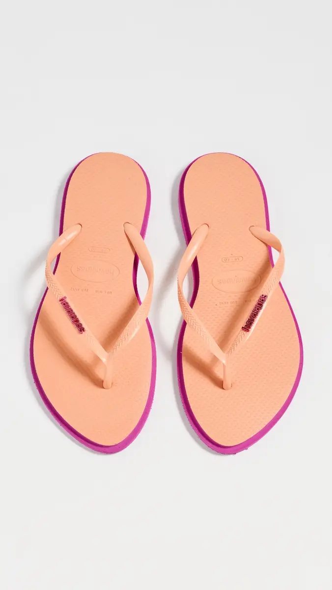 Havaianas Slim Point Sandals Rose Gum | Thumbnail 5
