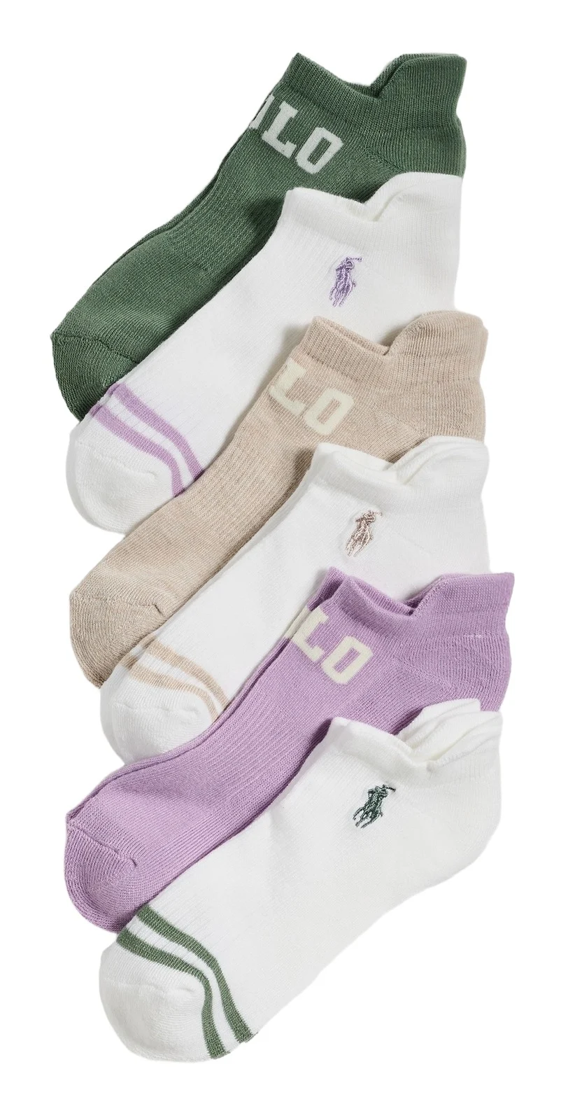 Polo Ralph Lauren Polo Low Cut 6 Pack