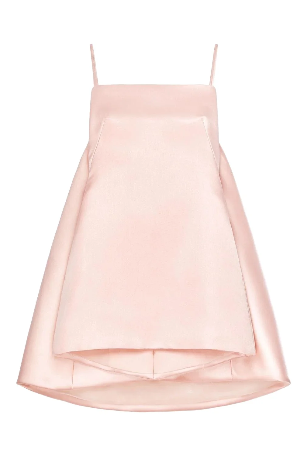 Sliced Cape Mini Dress