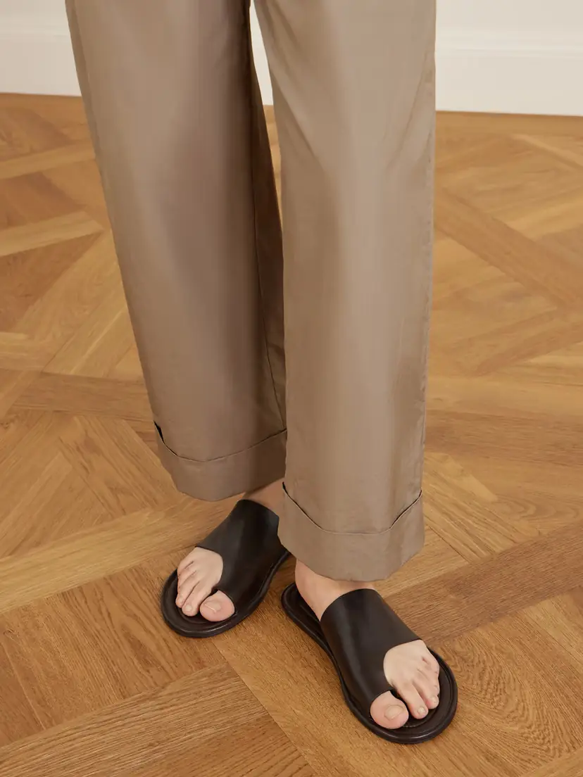 The Row Malick Leather Sandals | Thumbnail 2