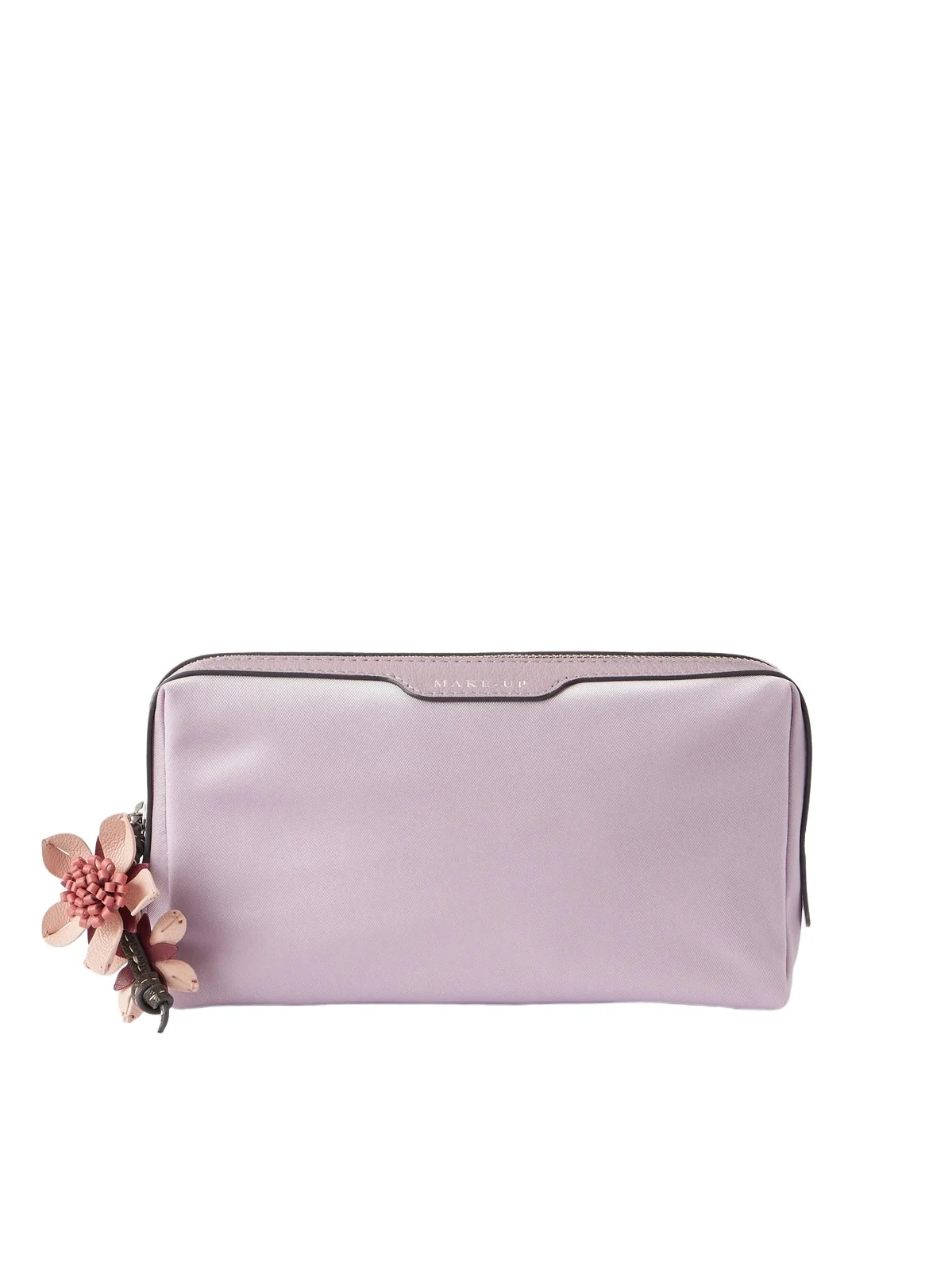 Sakura Blossom Leather-trimmed Shell Cosmetics Case Sakura Blossom Leather-trimmed Shell Cosmetics Case