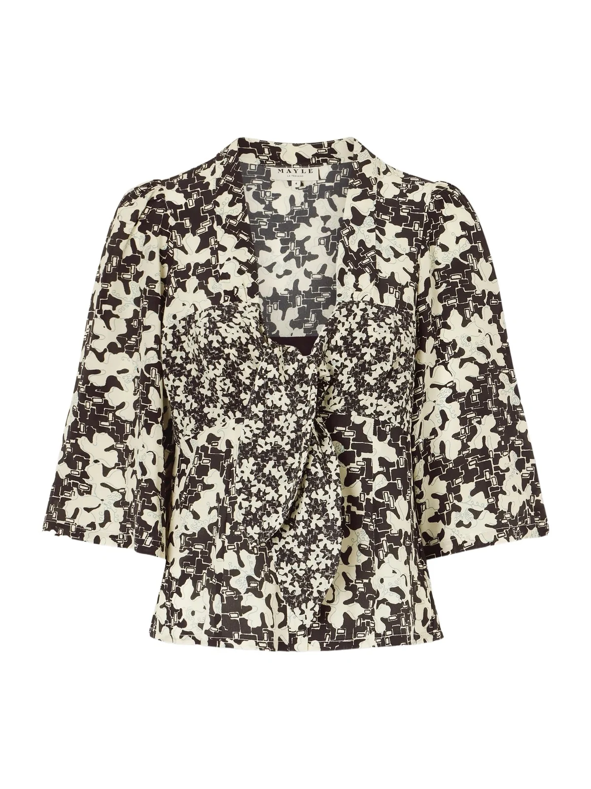 Kazu Floral-print Silk Top Kazu Floral-print Silk Top