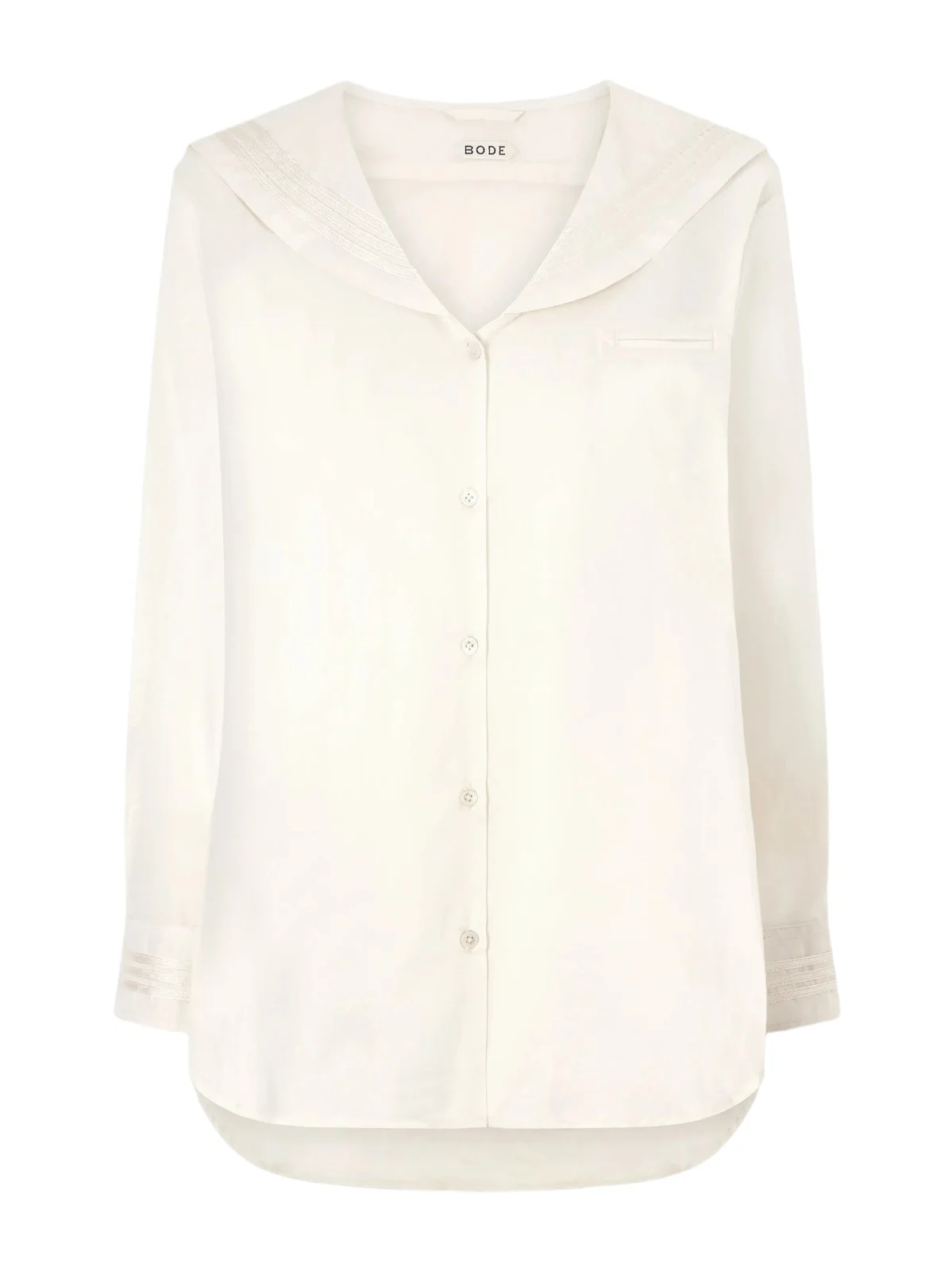 BODE Marina Cotton-voile Shirt