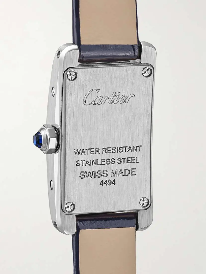 Cartier Tank Américaine Mini 28mm Stainless Steel And Alligator Watch | Thumbnail 4 Cartier Tank Américaine Mini 28mm Stainless Steel And Alligator Watch | Thumbnail 4