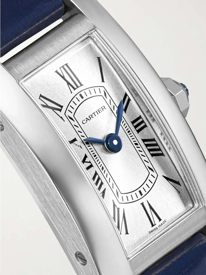 Cartier Tank Américaine Mini 28mm Stainless Steel And Alligator Watch | Thumbnail 5 Cartier Tank Américaine Mini 28mm Stainless Steel And Alligator Watch | Thumbnail 5