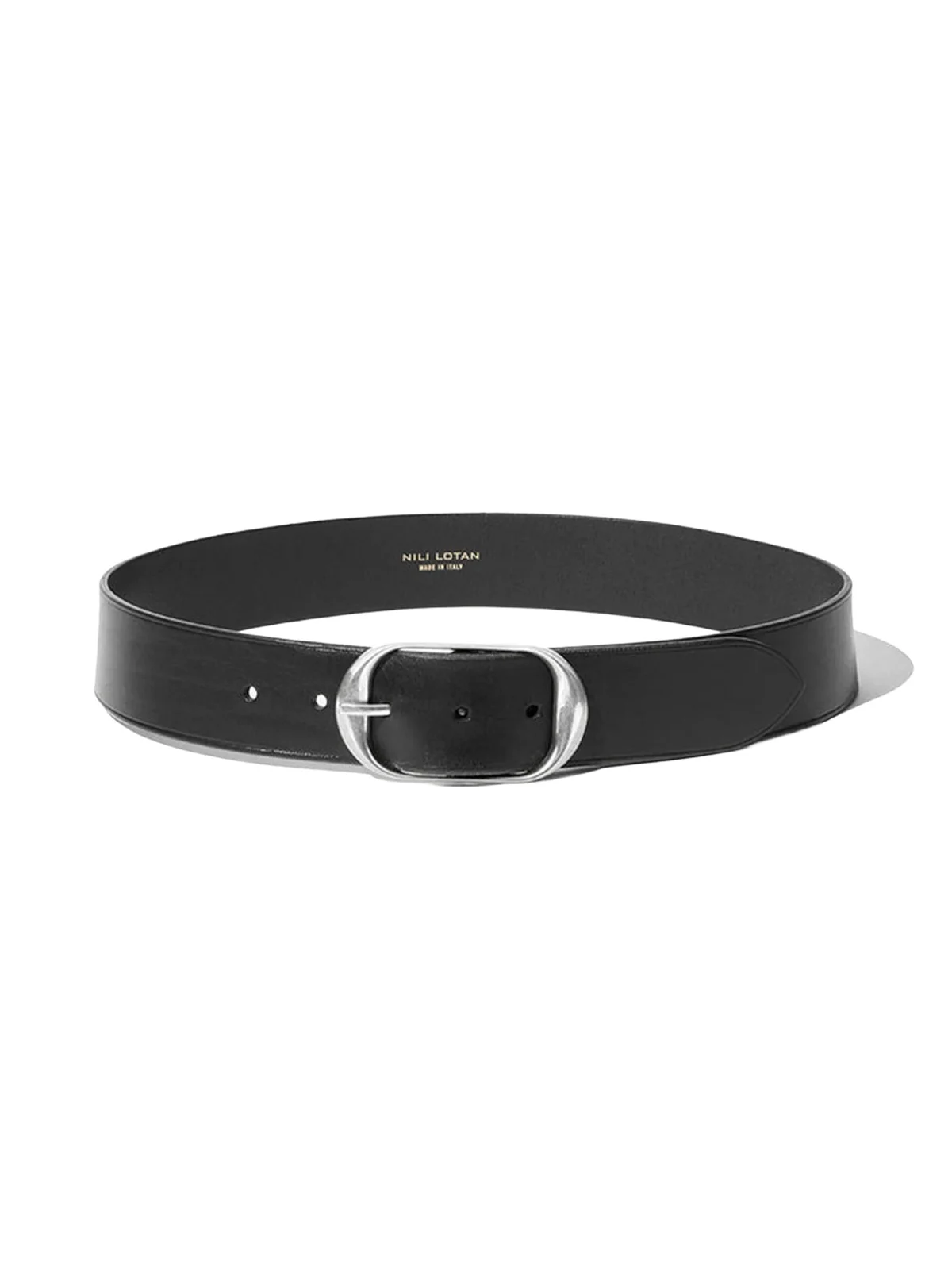 Nili Lotan Nili Belt with Antique Silver Buckle