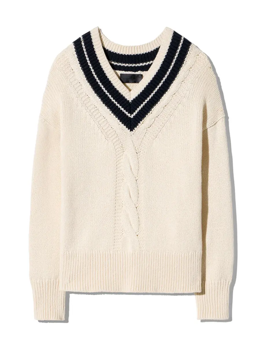 Nili Lotan Suneel Cotton-Cashmere Sweater