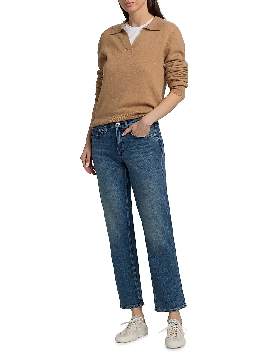 rag & bone Women's Harlow Low-Rise Ankle Straight Jeans | Thumbnail 2 rag & bone Women's Harlow Low-Rise Ankle Straight Jeans | Thumbnail 2