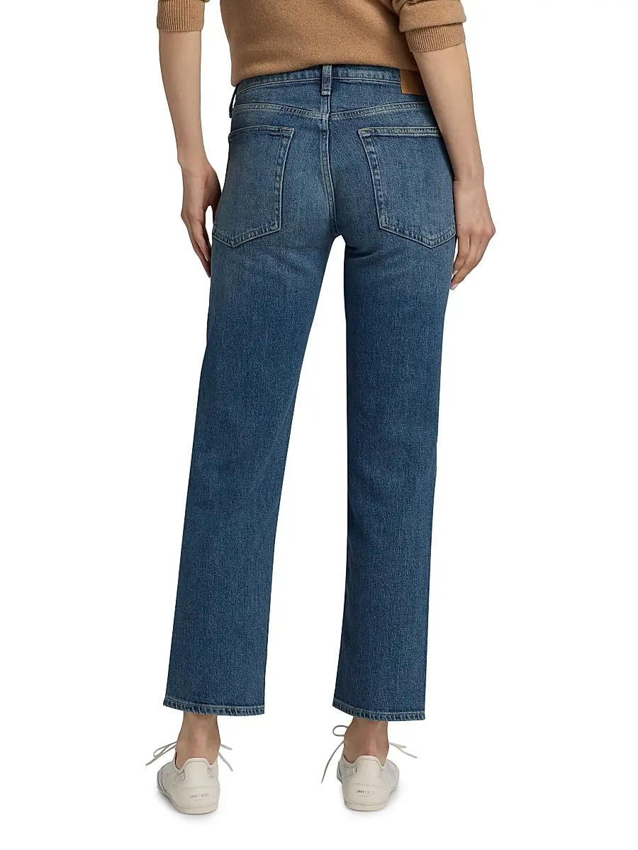 rag & bone Women's Harlow Low-Rise Ankle Straight Jeans | Thumbnail 5 rag & bone Women's Harlow Low-Rise Ankle Straight Jeans | Thumbnail 5