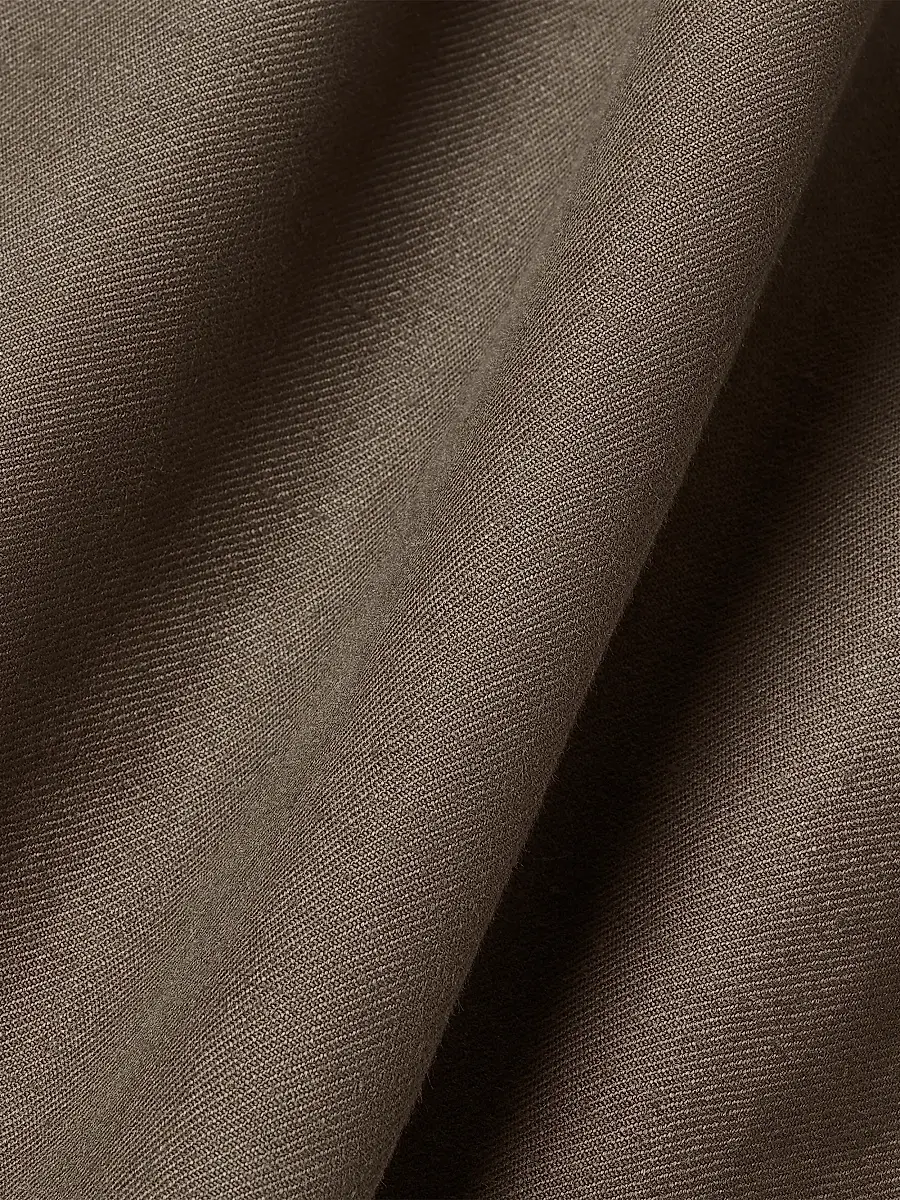 ZEGNA Men's Oasi Lino Flower Jacket - Dark Taupe | Thumbnail 5 ZEGNA Men's Oasi Lino Flower Jacket - Dark Taupe | Thumbnail 5