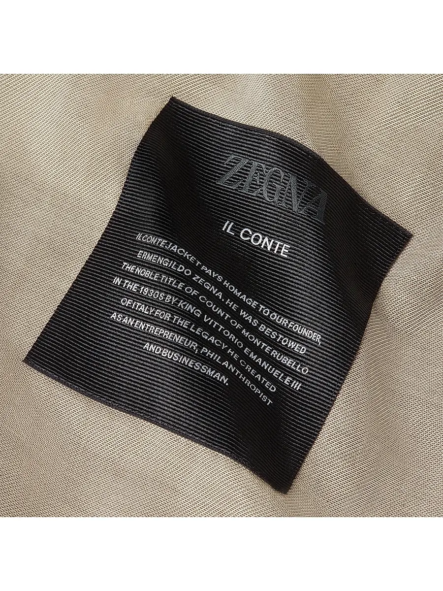 Zegna Men's Oasi Lino Il Conte Jacket | Thumbnail 3 Zegna Men's Oasi Lino Il Conte Jacket | Thumbnail 3