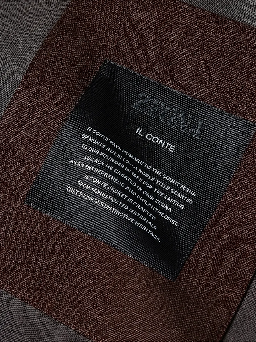 Zegna Men's Oasi Lino Il Conte Jacket | Thumbnail 3 Zegna Men's Oasi Lino Il Conte Jacket | Thumbnail 3