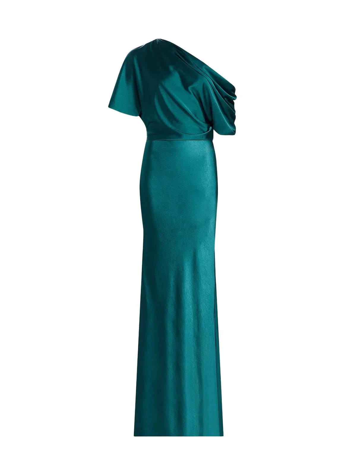 Women's Satin Dolman Mermaid Gown Women's Satin Dolman Mermaid Gown