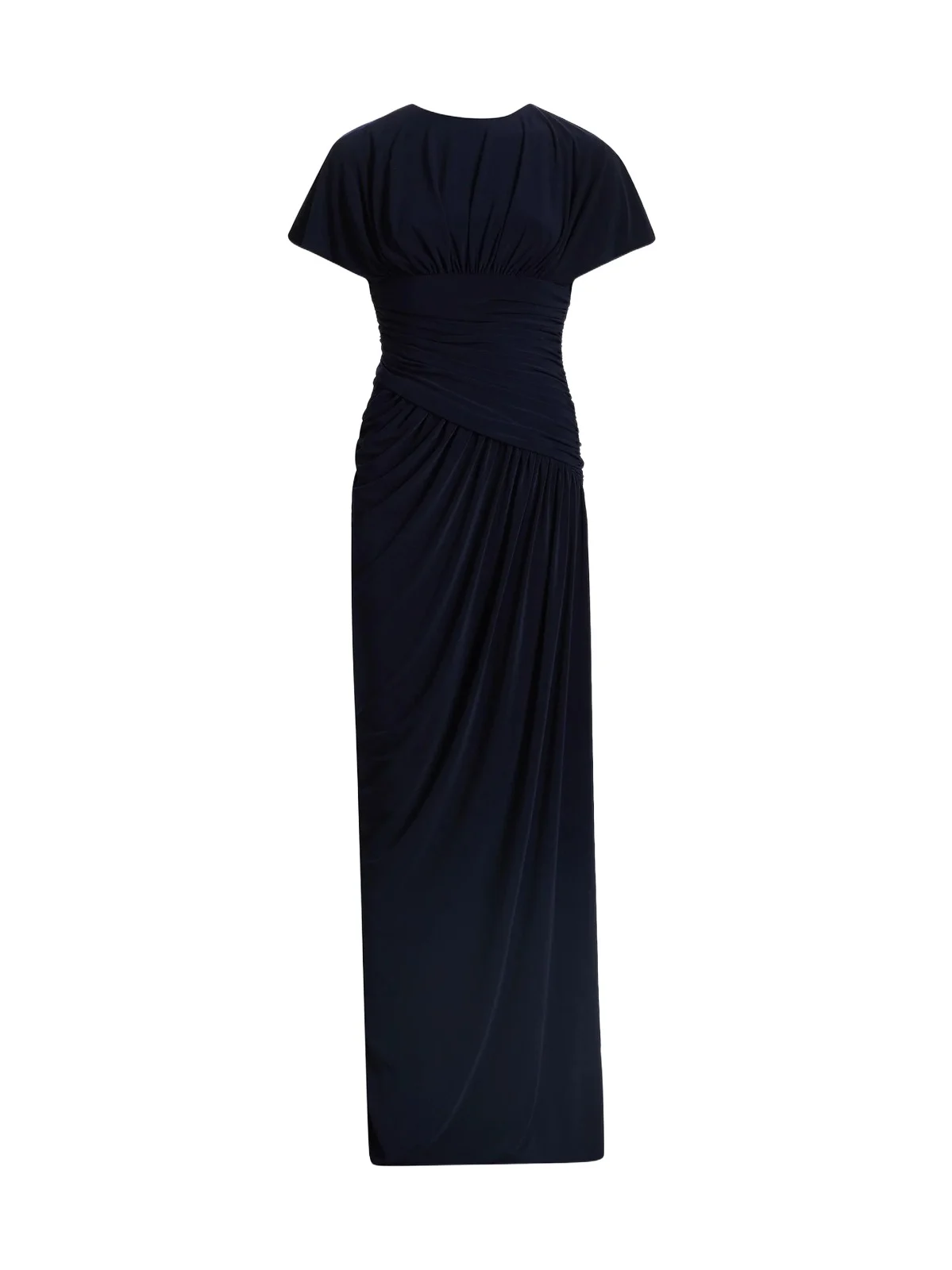 Women's Draped Jersey Column Gown Women's Draped Jersey Column Gown