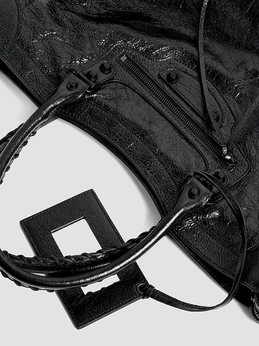 Balenciaga Men's Le City Large Tote Bag | Thumbnail 9 Balenciaga Men's Le City Large Tote Bag | Thumbnail 9