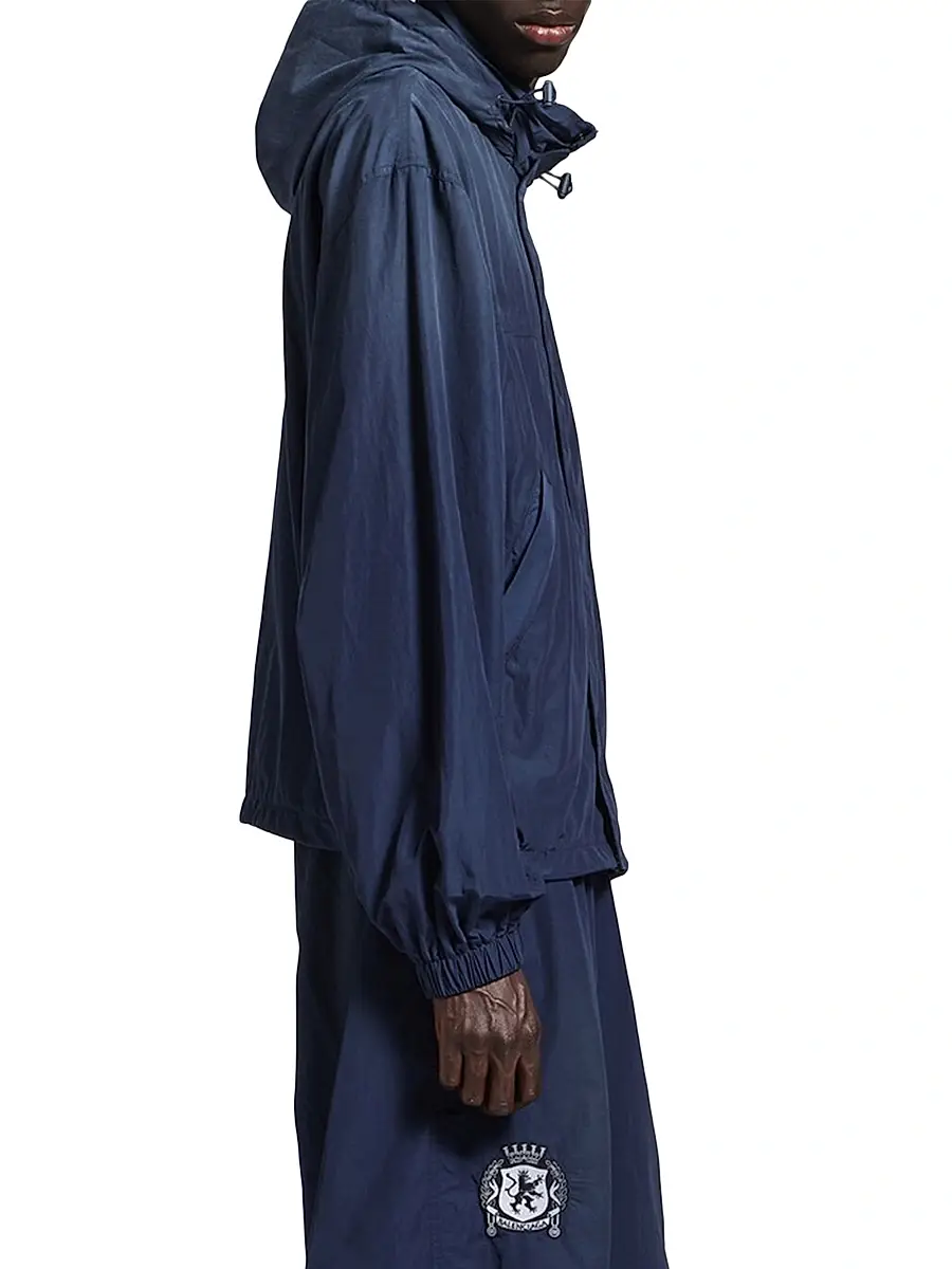 Balenciaga Men's Hooded Rain Jacket | Thumbnail 3 Balenciaga Men's Hooded Rain Jacket | Thumbnail 3