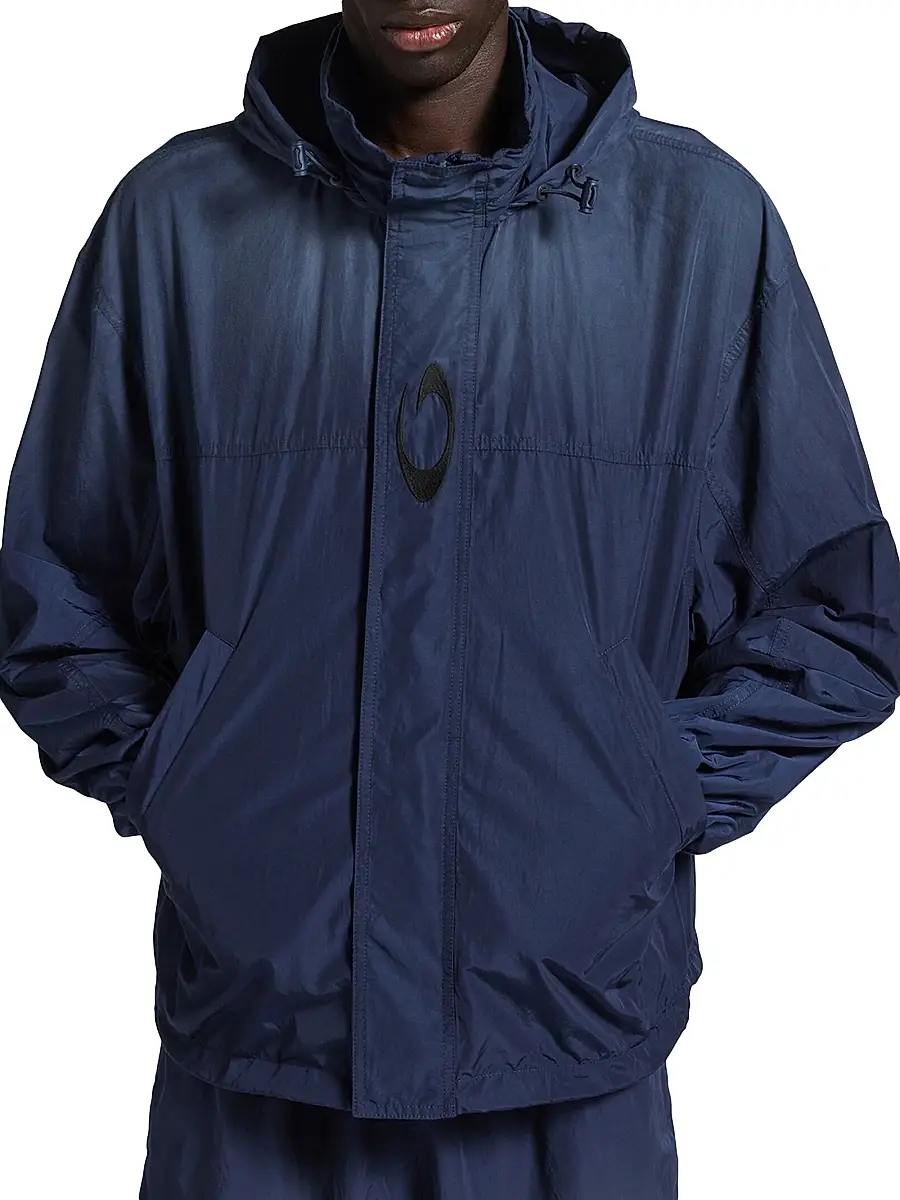 Balenciaga Men's Hooded Rain Jacket | Thumbnail 5 Balenciaga Men's Hooded Rain Jacket | Thumbnail 5