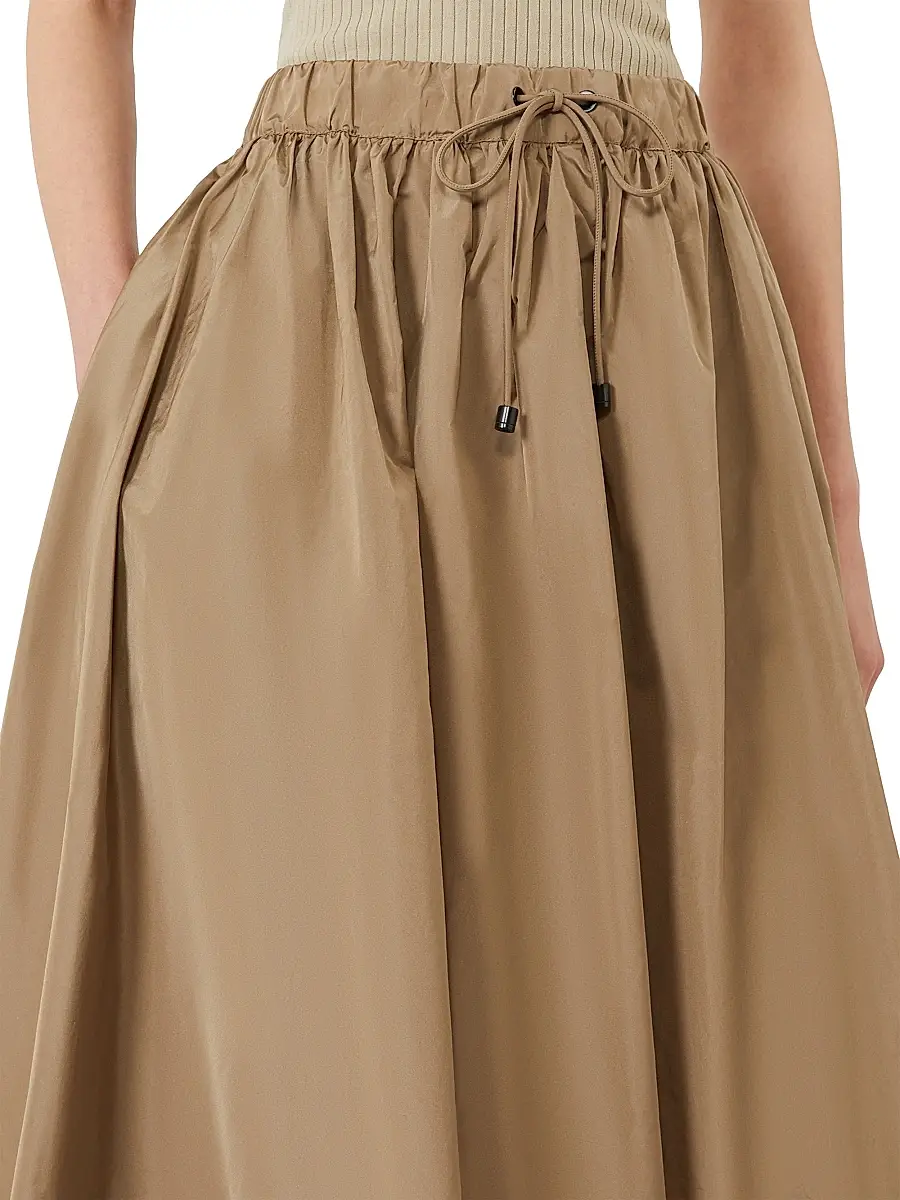 Max Mara Women's Taffeta Midi Skirt | Thumbnail 5 Max Mara Women's Taffeta Midi Skirt | Thumbnail 5