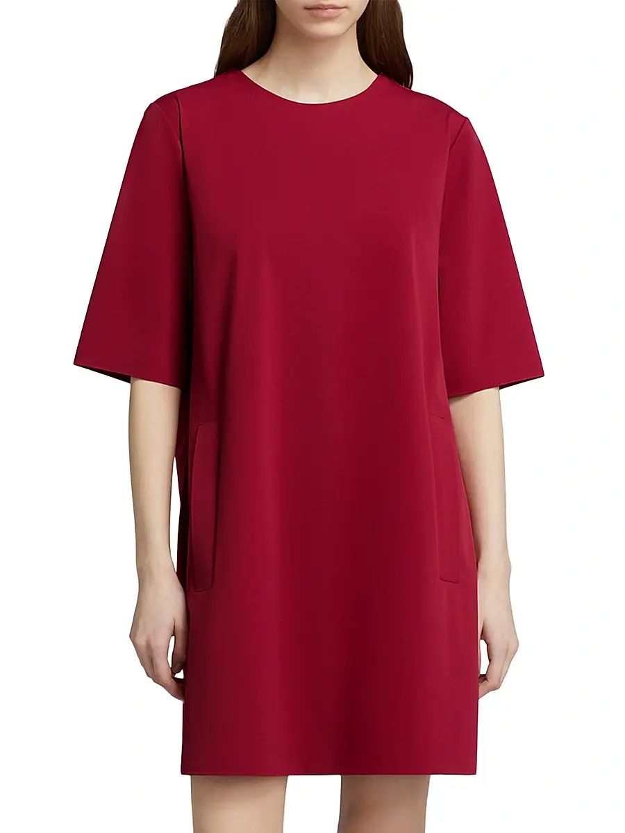 MM Max Mara Women's Flared Jersey Mini Dress | Thumbnail 2 MM Max Mara Women's Flared Jersey Mini Dress | Thumbnail 2