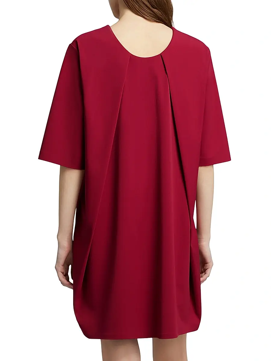 MM Max Mara Women's Flared Jersey Mini Dress | Thumbnail 4 MM Max Mara Women's Flared Jersey Mini Dress | Thumbnail 4