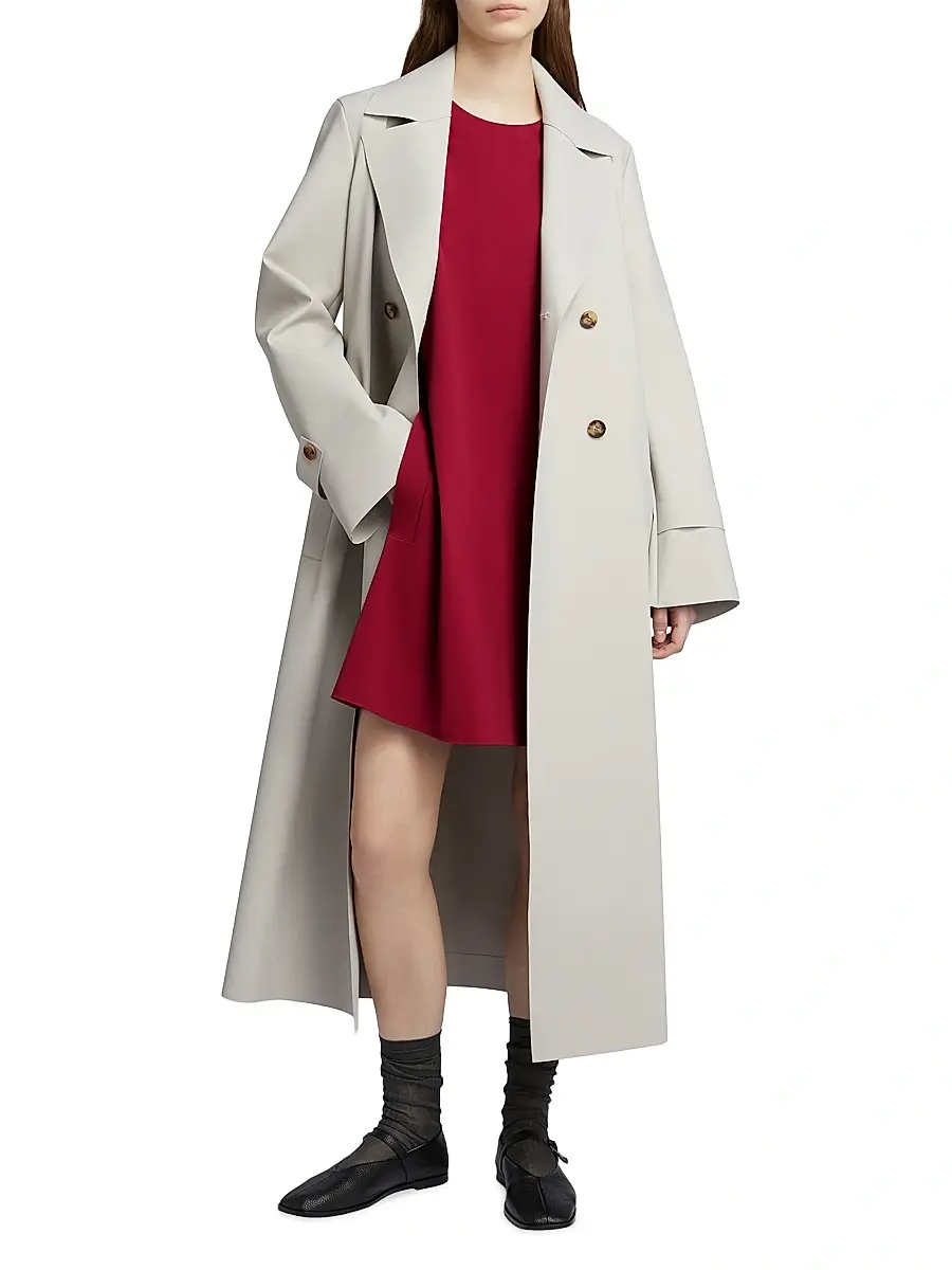 MM Max Mara Women's Flared Jersey Mini Dress | Thumbnail 5 MM Max Mara Women's Flared Jersey Mini Dress | Thumbnail 5