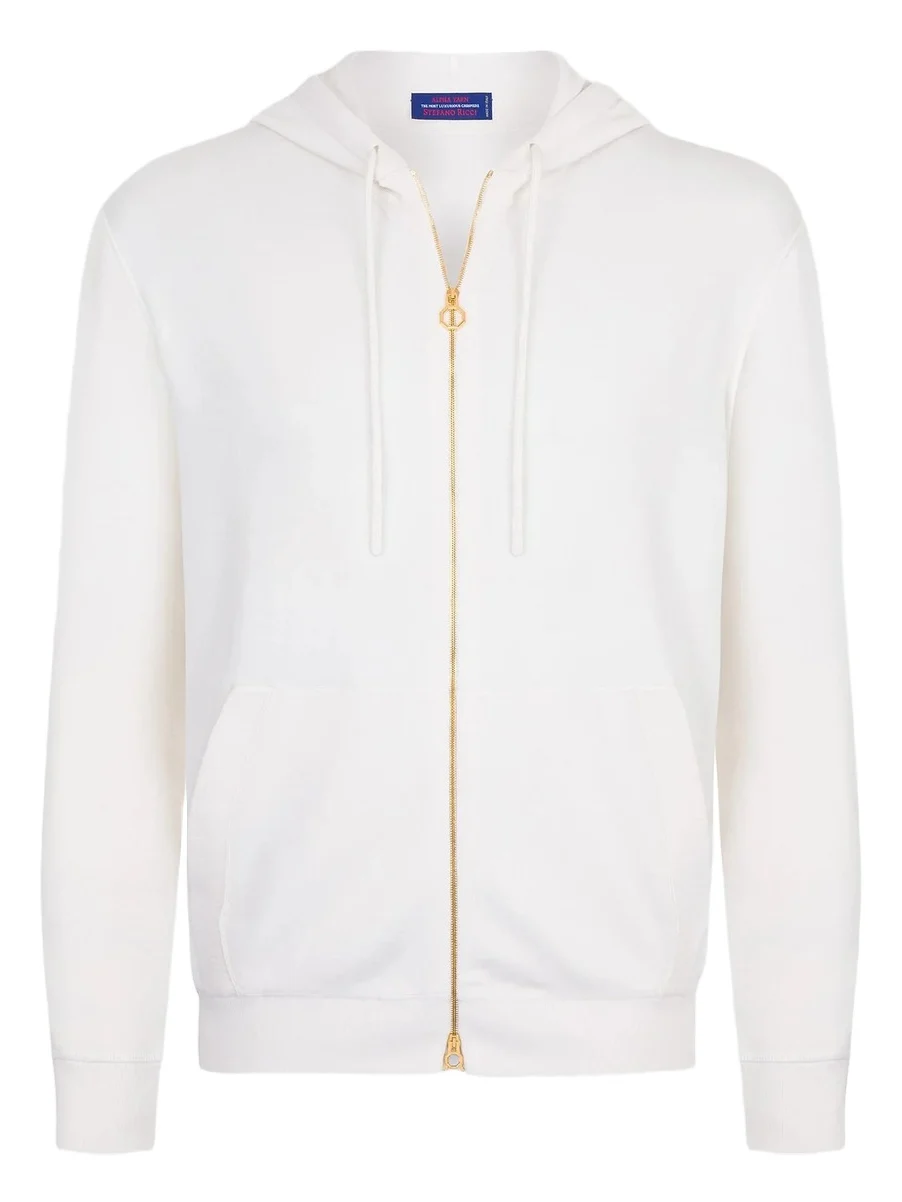 Men's Alpha Yarn Cashmere Jogging Blouson Sweater Men's Alpha Yarn Cashmere Jogging Blouson Sweater