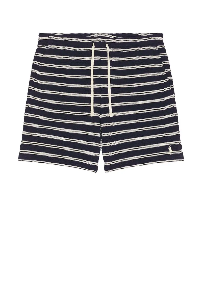 Polo Ralph Lauren Cotton Club Bar Stripe Textured Pull On Short | Thumbnail 4