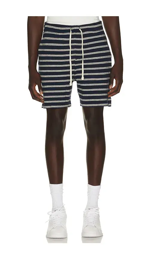 Polo Ralph Lauren Cotton Club Bar Stripe Textured Pull On Short | Thumbnail 6