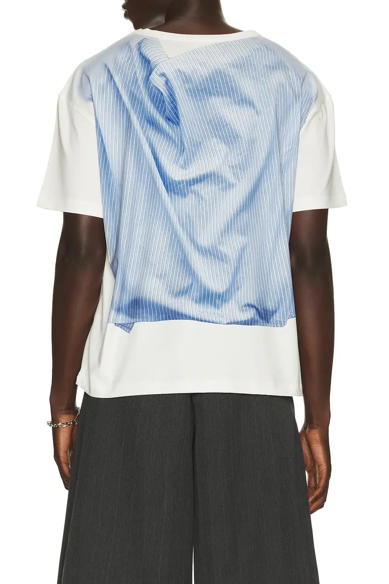 WE11DONE Trompe-L'Oeil Tied Up T-Shirt | Thumbnail 2