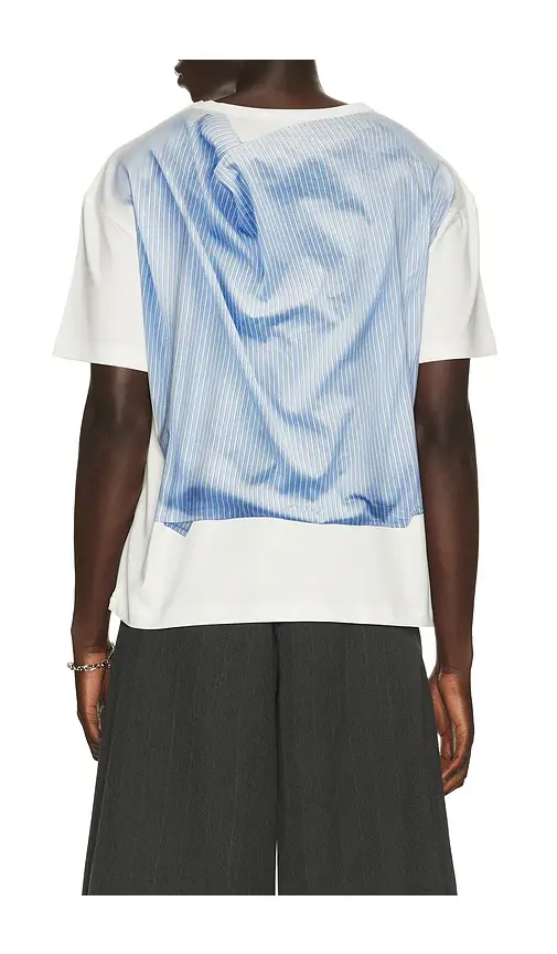 WE11DONE Trompe-L'Oeil Tied Up T-Shirt | Thumbnail 6