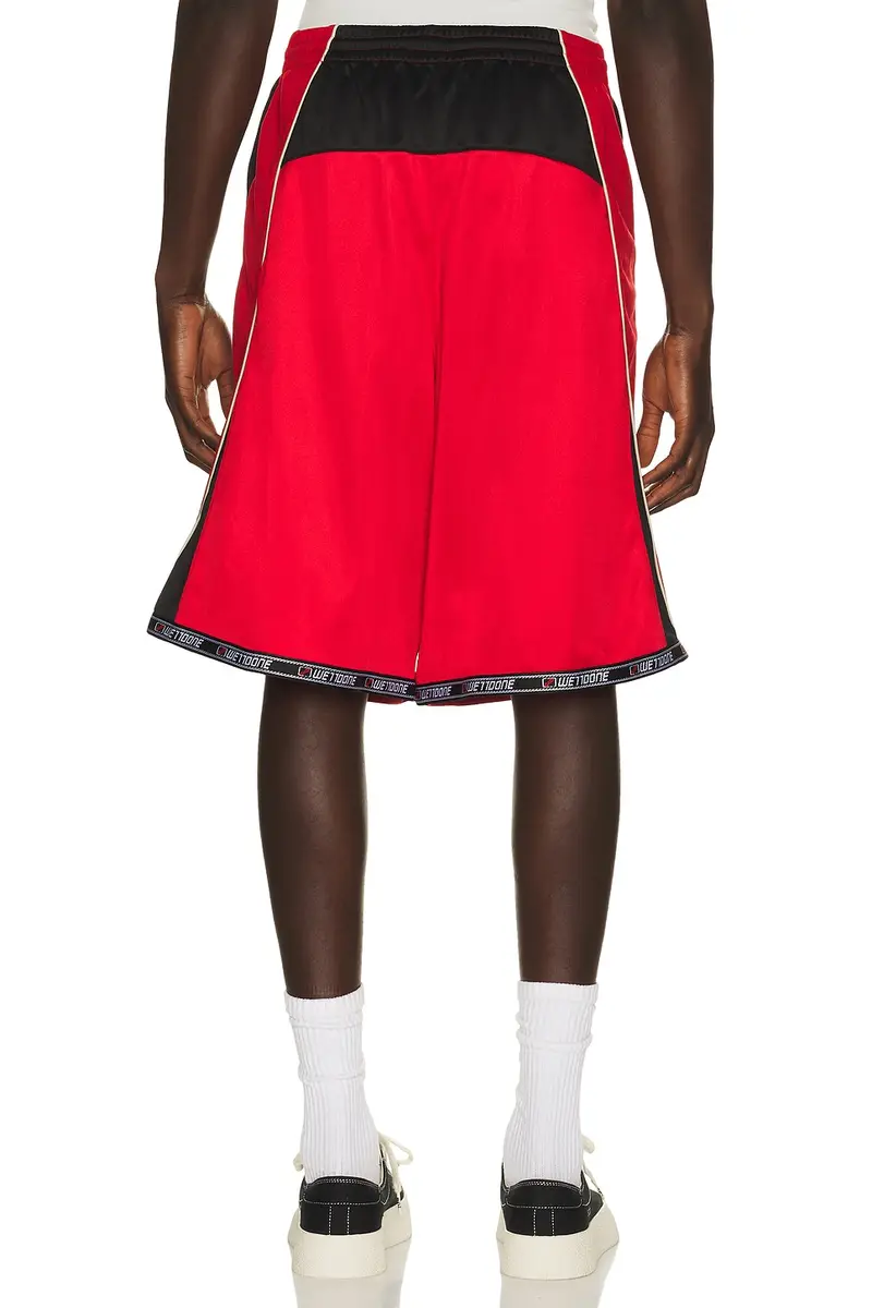 We11Done Sporty Football Jersey Shorts | Thumbnail 2 We11Done Sporty Football Jersey Shorts | Thumbnail 2