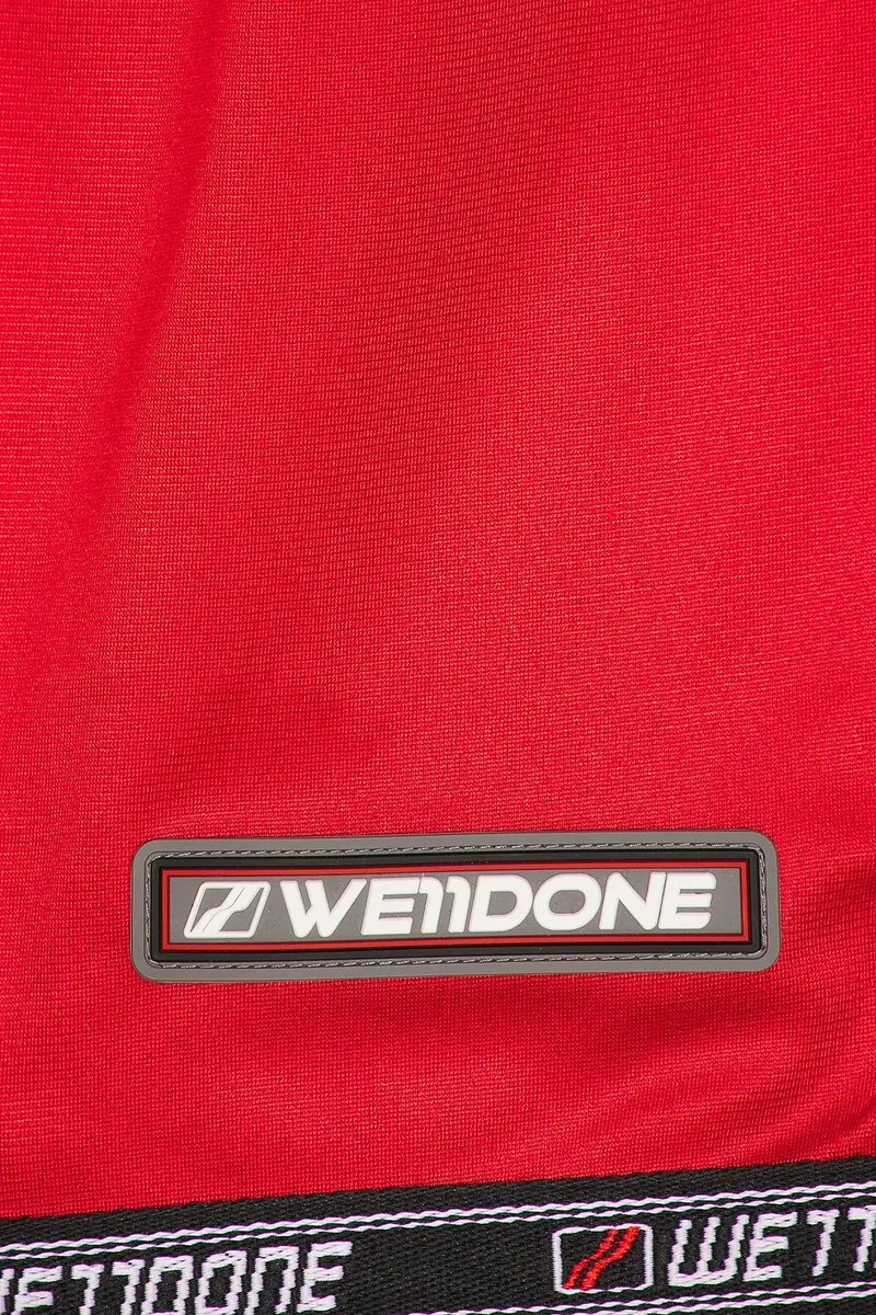 We11Done Sporty Football Jersey Shorts | Thumbnail 5 We11Done Sporty Football Jersey Shorts | Thumbnail 5