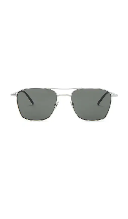 Saint Laurent SL Logo Pilot Sunglasses | Thumbnail 4