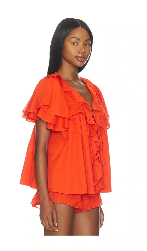 Show Me Your Mumu Rosalie Ruffle Top | Thumbnail 2