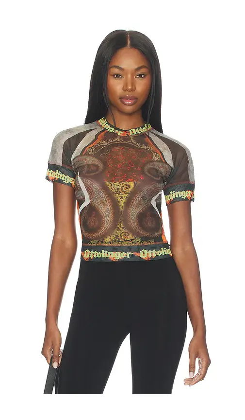 Ottolinger Mesh T-shirt | Image 1 Ottolinger Mesh T-shirt | Image 1