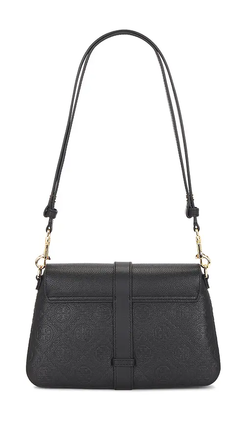 Tory Burch T Monogram Pebble Soft Small Shoulder Bag | Thumbnail 2 Tory Burch T Monogram Pebble Soft Small Shoulder Bag | Thumbnail 2