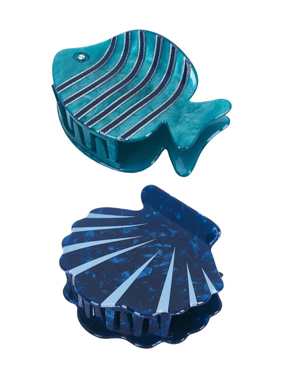 Frasier Sterling Amalfi Claw Clip Set